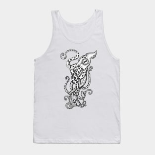 Octopus modern art Tank Top